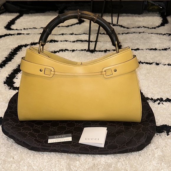 Stunning, never used Vintage Gucci Bag Bamboo - Picture 9 of 17